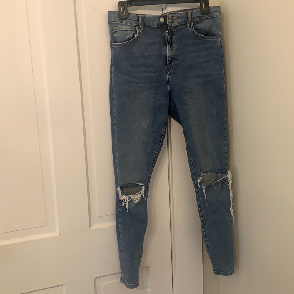 Top shop skinny jeans